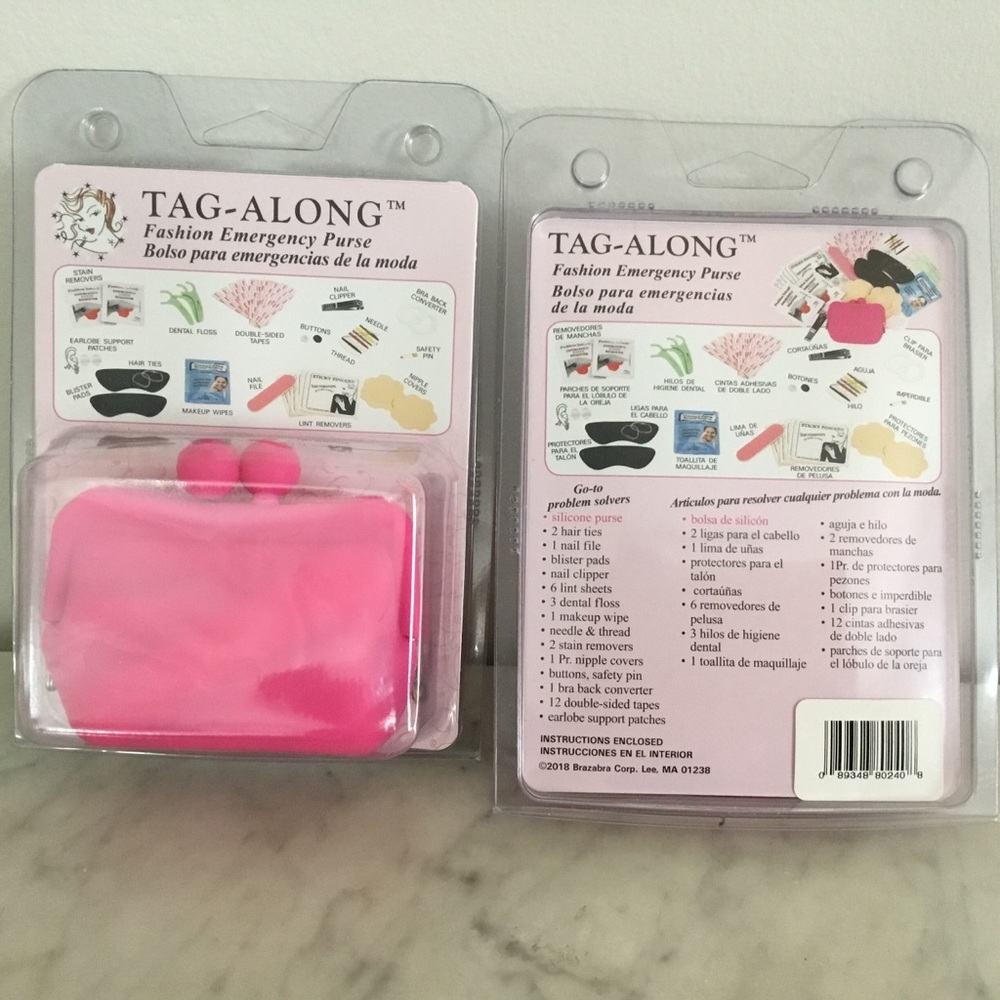 Tag-Along Emergency Purse NIB